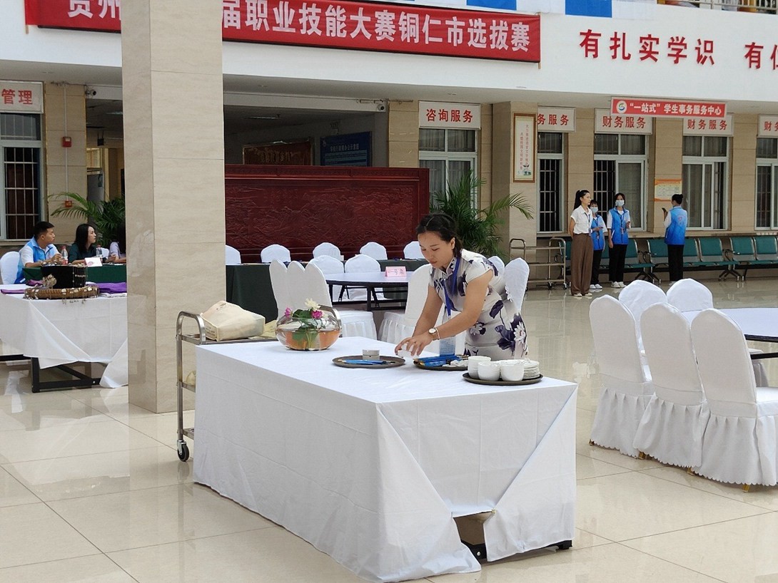 雏鹰展翅 幼驹出征—铜仁市数据职业学校师生亮相市赛赛场