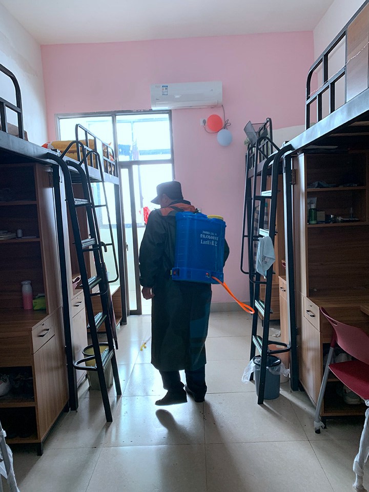 总务后勤处积极做好校园春季学期学生返校疫情防控和安全隐患排查工作